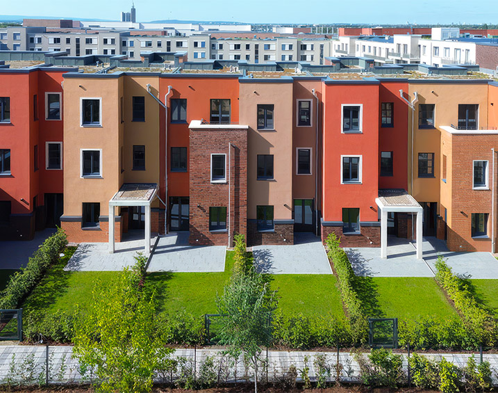 aik kauft Reihenhauswohnanlage in Hannover